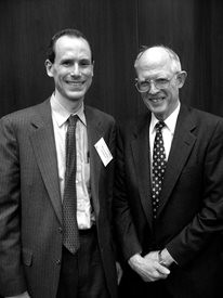 Prof. Ben Liebman and Prof. emeritus R. Randle Edwards, founder of CCLS
